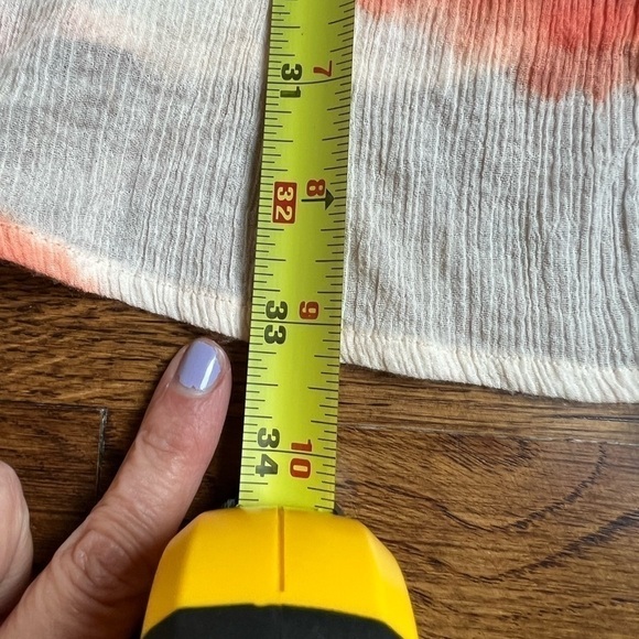 Calypso St. Barths babydoll gauze ombre tribal pattern swim coverup size XS - Picture 10 of 12